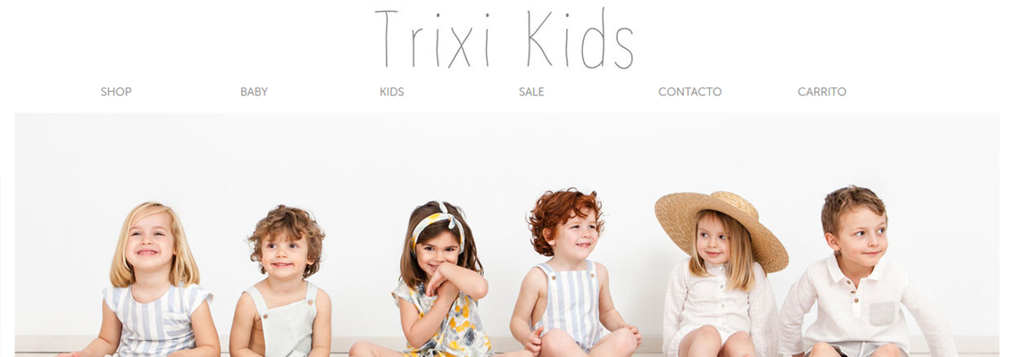 Diseño tienda online Prestashop TrixiKids